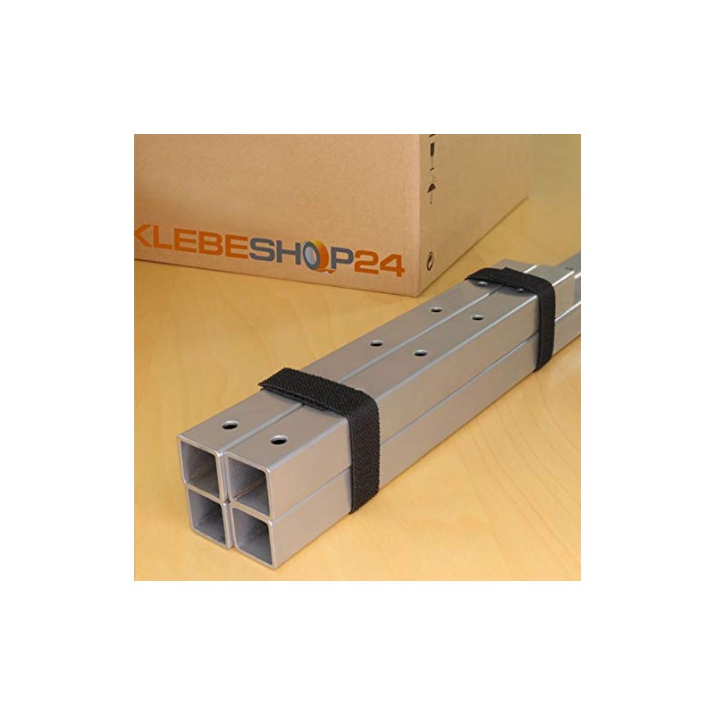 Velcro strap on both sides, Velcro back to back on