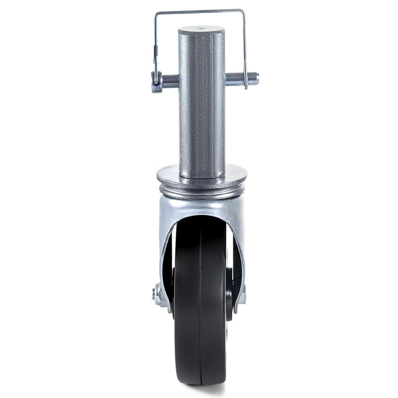 BestEquip 4 Pack 5Inch Scaffolding Rubber Swivel Caster Wheels with