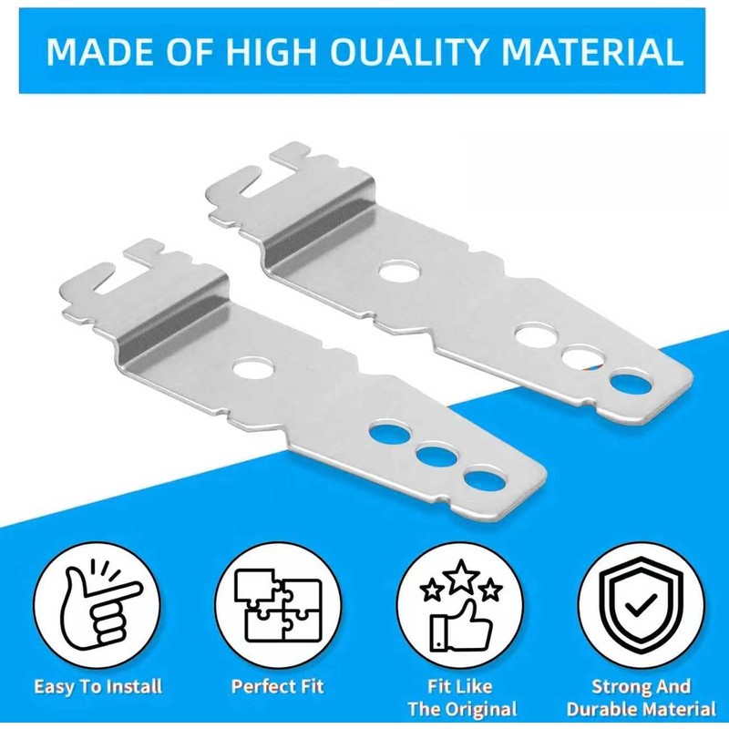 4-Pack Dishwasher Bracket-Undercounter, Dishwasher Clips, Dishwasher Mounting Bracket, with Screws
