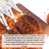 Dough Cutter with 5 Wheels, 5 Wheel Pizza Cutter, Multi-Round