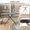 Yaheetech Ironing Board, Compact Iron Board with Cord Holder, Steam