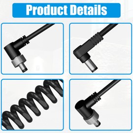 Power Cable Extension DC 5.5MM x 2.5MM Fits CCTV Security Camera,Video Monitor,Compatible with PIX-E7, PIX-E5, Hollyland Mars 400s