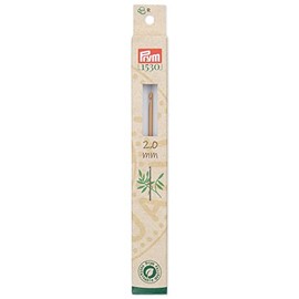 Prym 197600 Wool Crochet Hooks Bamboo 15 cm 2.00 mm