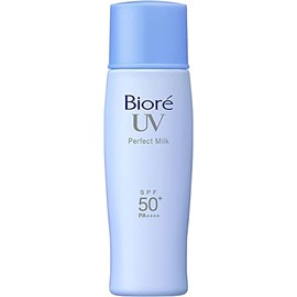Kao Biore Smooth UV Perfect Milk SPF 50+ PA+++++, 1.4 fl oz (40 ml) x 5 Set