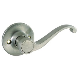 Design House 781815 Scroll Dummy Door Lever Satin Nickel
