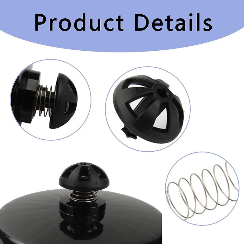 Coffee Machine Brew Basket Bottom Spring Loaded Stopper Kits Replacement