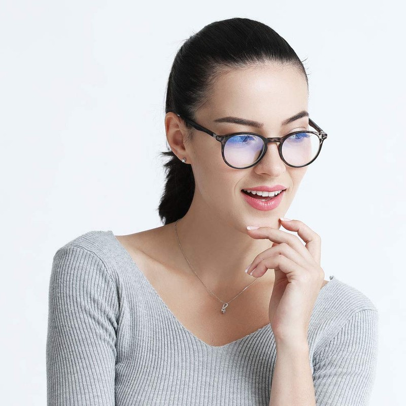 Suertree Blaulicht Brille Blaulichtfilter Lesebrille Federscharnier Computerbrille Anti Ermüdung Brille