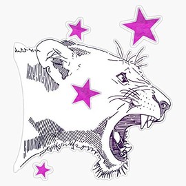 Leyland Designs Life is Strange Before The Storm - Cat Sticker Outdoor Rated Vinyl Sticker Decal for Windows, Bumpers, Laptops or Crafts 5"