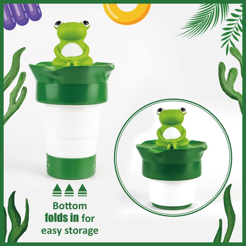 MKLZ Chlorine Floater for Pool, Floating Large Chlorine Dispenser, Bromine
