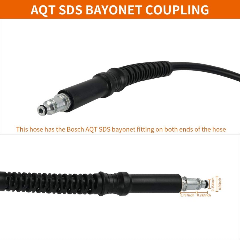 Fai Top 6M High Pressure Hose with Quick Connector Compatible