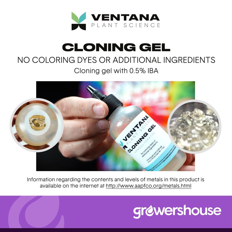 Ventana Plant Science Cloning Gel - Cloning Paste with Rapid