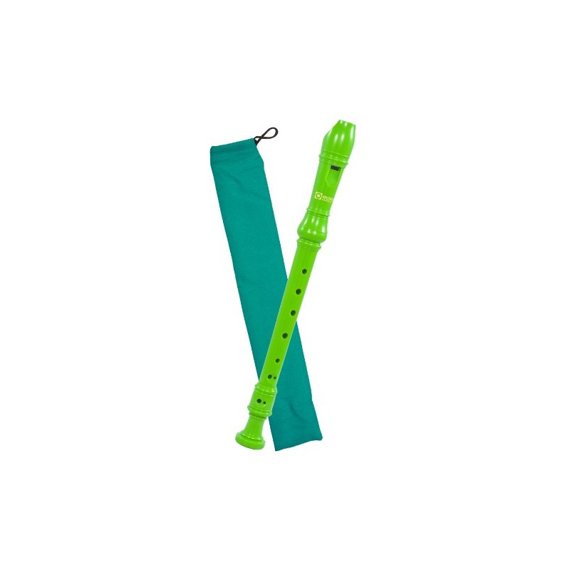 Recorder Workshop 301GR Descant Recorder, Green