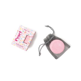 Cait + Co Aromatherapy Essential Oil Infused Shower Steamer with Mesh Bag, Honeysuckle and Gardenia Scent, Pearl - Pack of 2