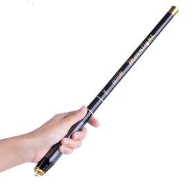 Goture Moonlight Compact Telescopic Fishing Rod, Mountain Stream, All-Purpose, Hard, Super Lightweight, Lake Shore, for Beginners and Children, 8.9 Feet (2.7 m), Collapsed Length 15.0 Inches (38 cm)