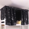 XGOPTS Bottom Bunk Bed Curtains Students Dormitory Bunk Bed Curtains