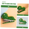 Operitacx Mini Stapler Tape Refill Ruler Desktop Hot Stapler Kit