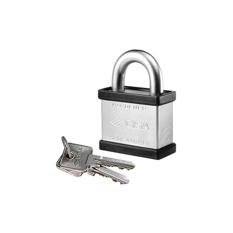 Cisa 2653055 28050 Steel Shackle Padlock-Regular