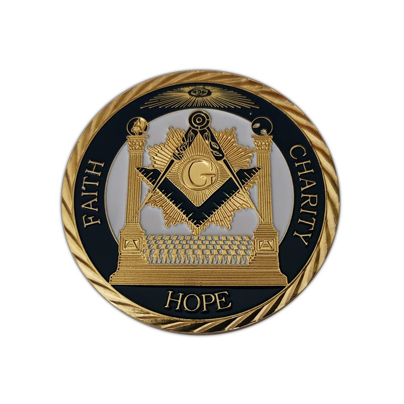 Eillwin Rare Freemason Noble Collectible & Commemorative New Token Coin