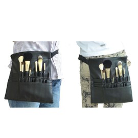 22 Pockets Artist Professional Makeup Brush Bag Pouch Strap Belt Apron Tool Cosmetic Brush Case Bag