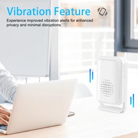 KCMYTONER Motion Sensor Doorbell, Motion Sensor Door Chime For Business, Door Entry Chime Motion Sensor, Caregiver Alarm for Elderly Fall Prevention System, Battery/USB Rechargeable, 1Receiver3Sensors