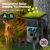 VOOPEAK Trail Camera Solar Powered, Dual Lens 60MP 4K 30FPS