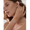TEAMER Archangel Metatron Cube Bracelet Stainless Steel Adjustable Metatron Cube