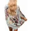 Camisunny - Cárdigan de gasa para mujer, estilo kimono con
