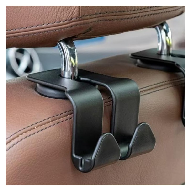 Neergute Car Seat Headrest Hook 4 Pack