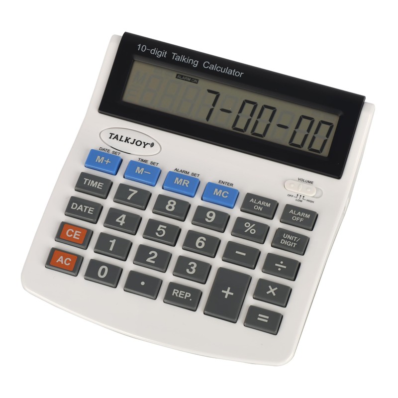 Professional XXL Talking Calculator with Voice Output Desk Calculator Large