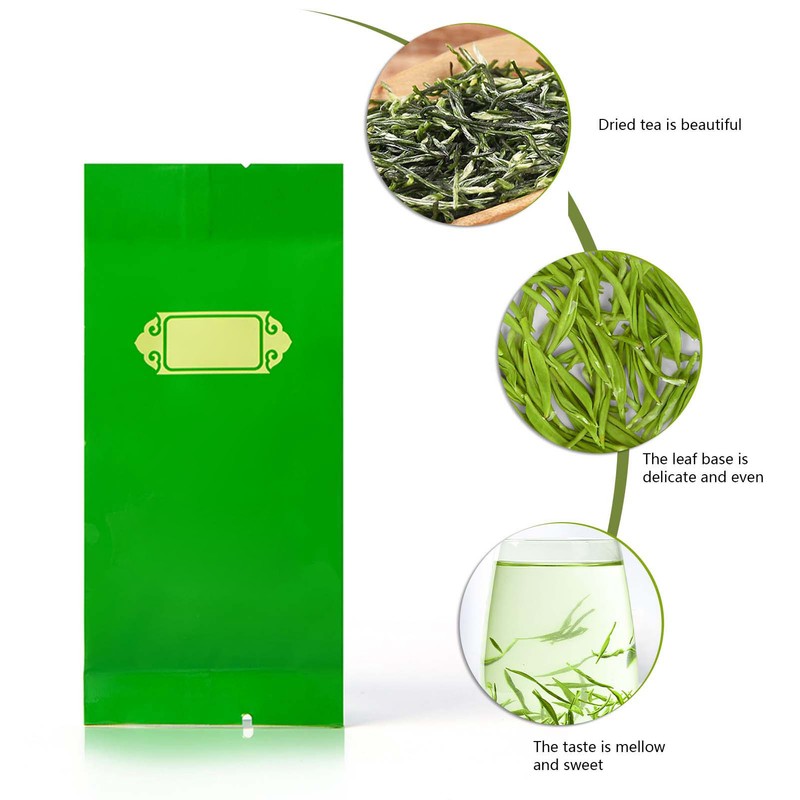 1 Box Green Tea Pure Natural Long Strip Shape Chinese