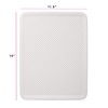 Superio Ribbed Collection Lid for Decorative Plastic Open Home Storage