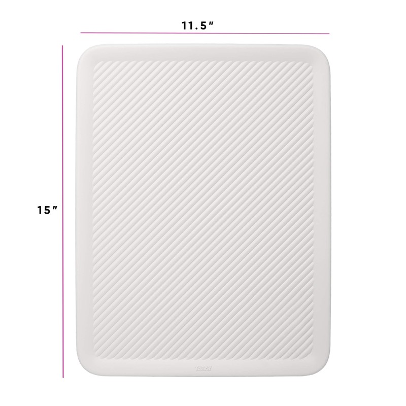 Superio Ribbed Collection Lid for Decorative Plastic Open Home Storage