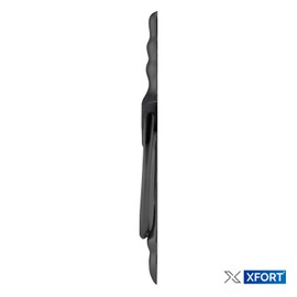 XFORT Door Knocker Slim Black Slim Victorian Urn Style Door Knocker for Front Door Elegant Front Door Furniture with Modern Design