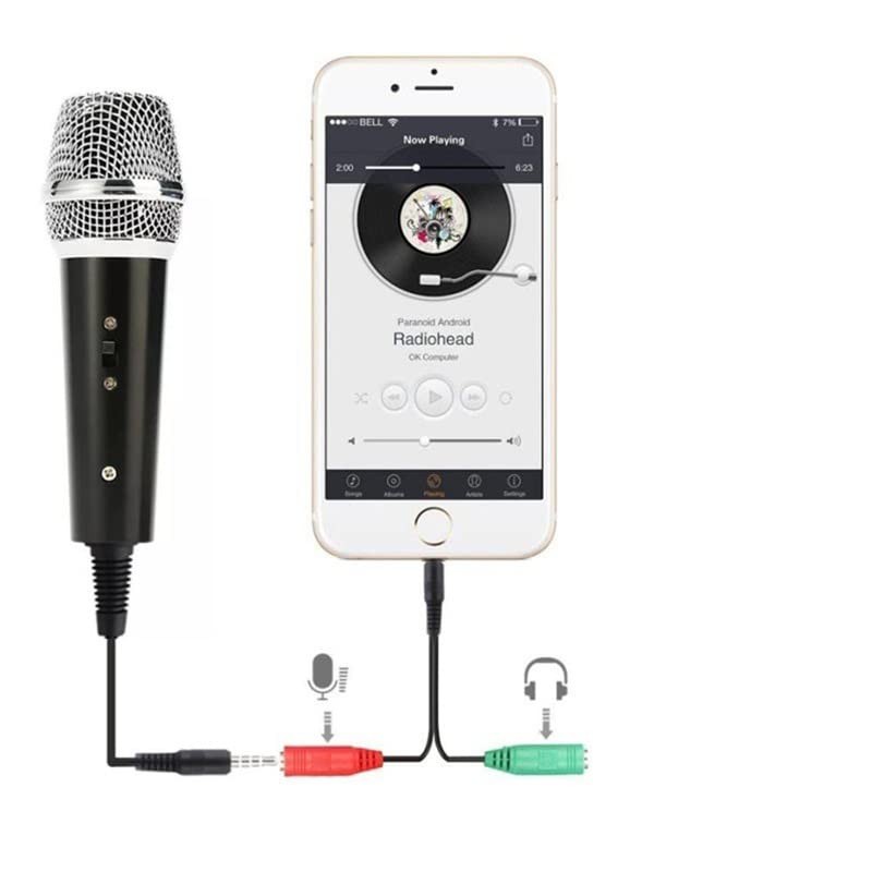 Kondensatormikrofon-Kit Mikrofon-Set mit verstellbarem Mikrofon-Aufhängungs-Scherenarm, Metallstoßhalterung und doppellagigem Pop-Filter für