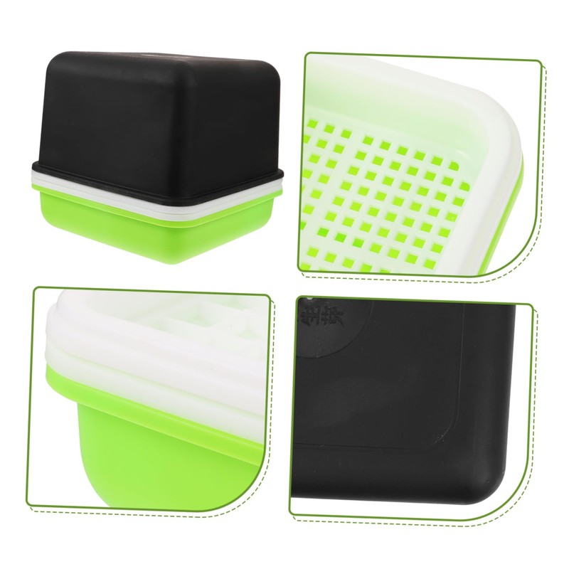 Kisangel Hydroponic Propagation Tray with Cover Convenient Germination Trays for