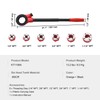 Happybuy Ratchet Pipe Threader Kit, 1/4" NPT - 1-1/4" NPT
