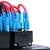 Amarine Made 5 Gang Aluminium LED Rocker & CIG Socket
