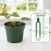 120 Pcs Strawberry Plant Support Pins, Plastic U-Shaped Garden Anchor