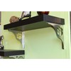 Cascade Manufacturing Dog Paw Theme Stainless Steel Shelf Bracket Brushed