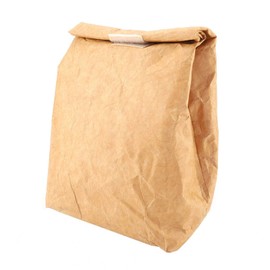 Insulated Lunch Bag, Collapsible Grocery Shopping Bag Waterproof Reusable for Lunch for Picnic for Kids(Brown)