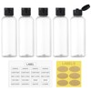 LISAPACK LISAPACK 3.4 oz Travel Bottles for Toiletries, 5pcs Travel
