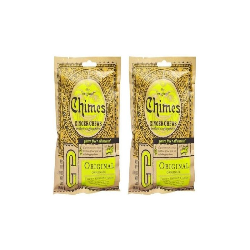 Chimes Ginger Chews Candy Multiple Flavors Available 5 oz (2