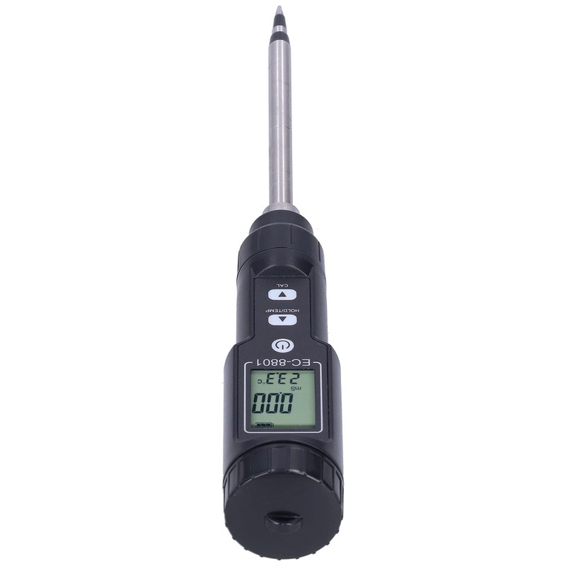 Soil Tester PH Meter, EC Meter Termperature Monitor Soil Conductivity