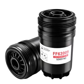 USUCRRE FF63009 Fuel Filter Compatible with Cummins B- and L- Series Diesel Engines Replaces for Fleetguard FF63009 FF63008 5303743 FH22168