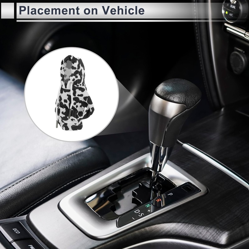 RATCHROLL Gear Shift Knob Cover Decoration Stick Shifting Handle Protector