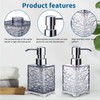 LELE LIFE 2 Pack Foaming Soap Dispenser - Acrylic Foaming