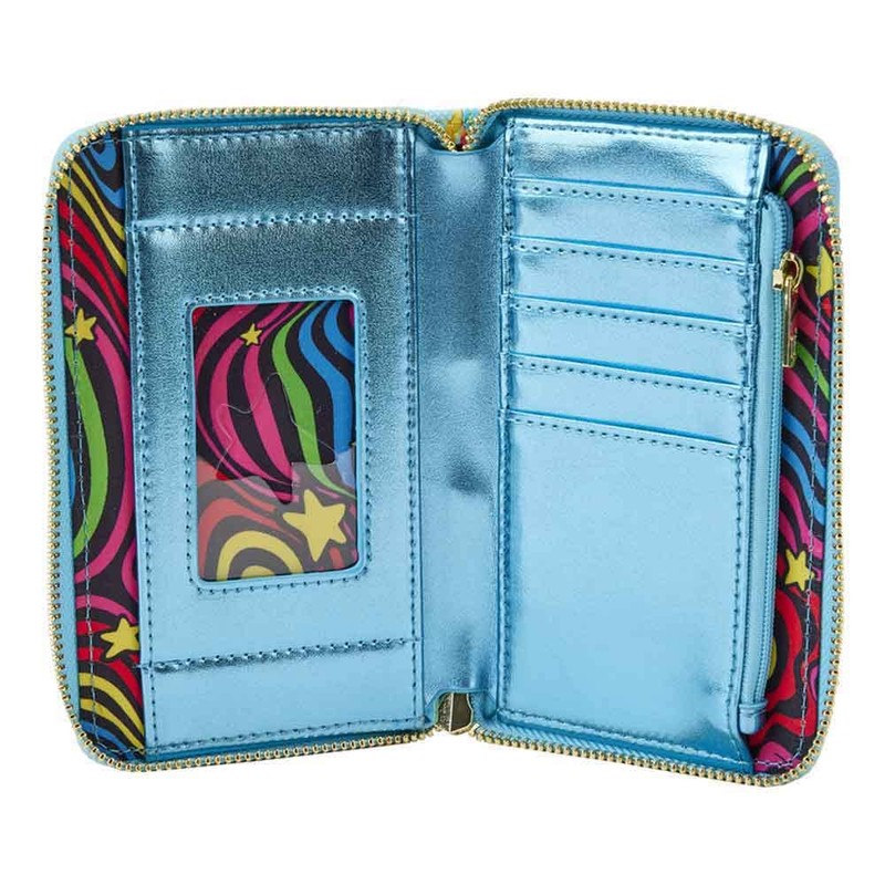 LOUNGEFLY The Beatles Magical Mystery Tour Bus Zip Around Wallet,