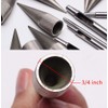 Emery Round Hole Punch Edge Sharpener Handmade DIY Leather Manual
