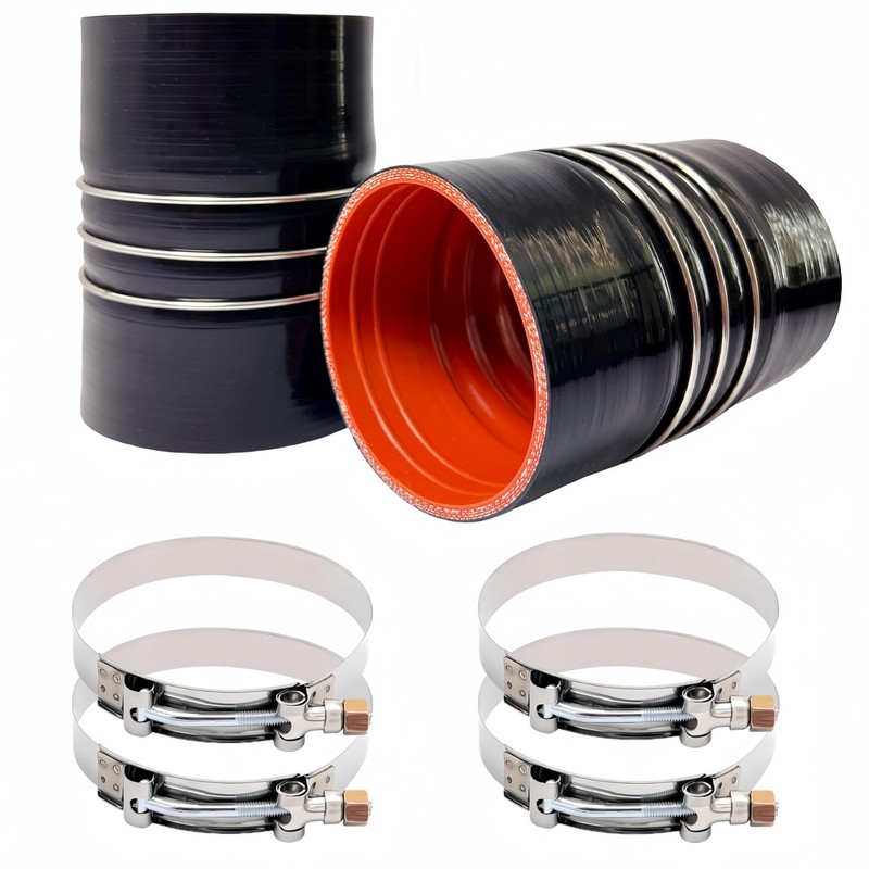 LSDZWORK Silicone Charge Air Cooler Hump Hose 4" X 6"