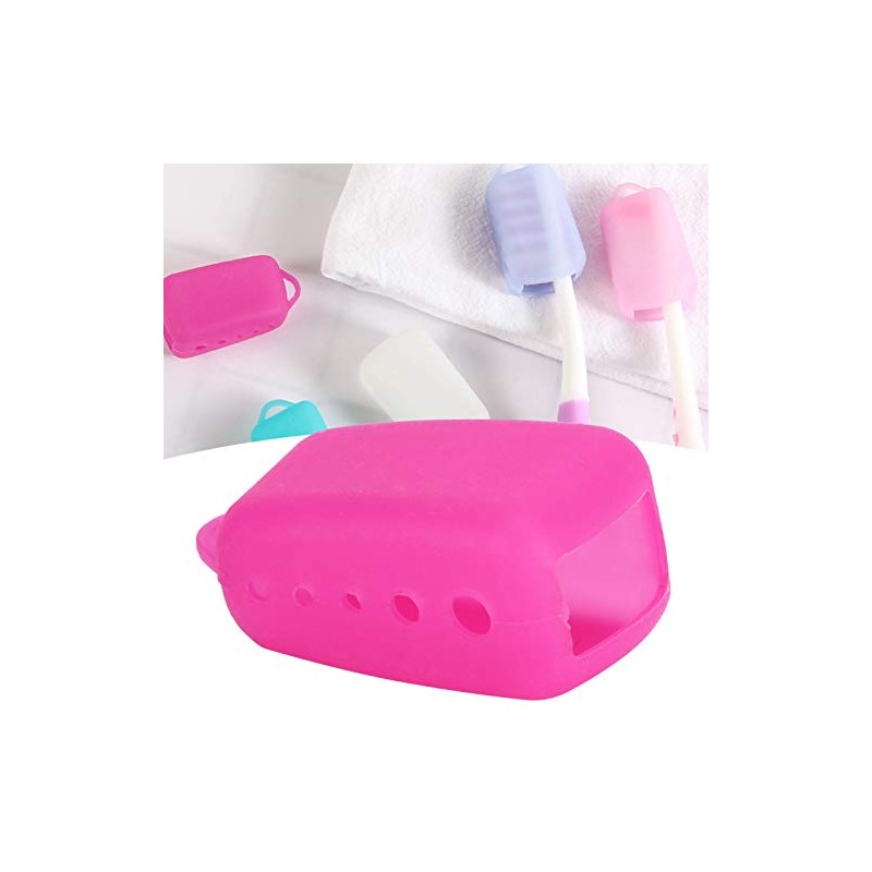 AUNMAS Cubiertas de Silicona para Cepillos de Dientes Protección Higiénica